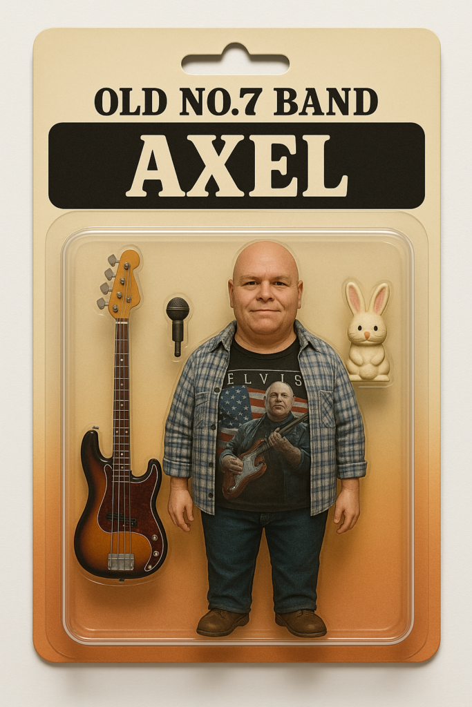 Axel Boberg - Sång, Bas mm.